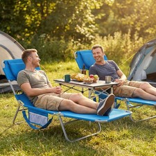1/2 Pack Portable Folding Bed for Outdoor Only
