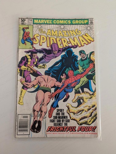 The Amazing Spider-Man Comic Book Issue #214