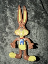 Vintage  Nestle Quik Nesquik Bendy Bunny Mascot "Quicky" Promo Toy 70's 80's?
