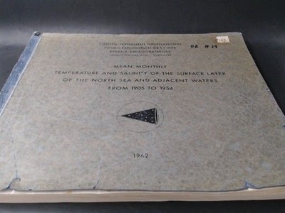 Mean Monthly Temperature and Salinity of the Surface Layer of the North Sea and