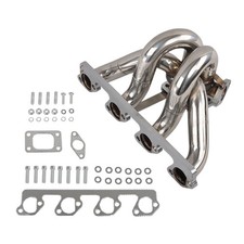 Turbo Manifold T3 Center Mount Fit 2.3l Ford Mustang Svo Thunderbird Tc Xr4zgbx Turbo Manifold T3 Center Mount Fit 2.3l Ford Mustang Svo Thunderbird Tc Xr4zgbx