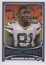 2017 Sage Hit Instant Impact Blue Geronimo Allison #132 c7w