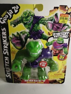 Heroes Goo Jit Zu Deluxe Rock Jaw Stretch Strikers Figure Moose Toys New Sealed