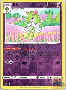 Kirlia 068/195 Silver Tempest Reverse Holo