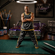 X-Zibit Resin Figure - Pimp Your Ride - Scale...