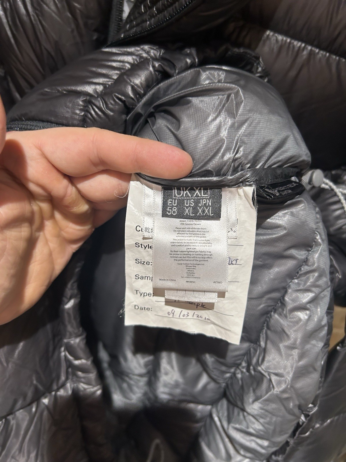 Rab Infinity Down Puffer Jacket XL - image 7