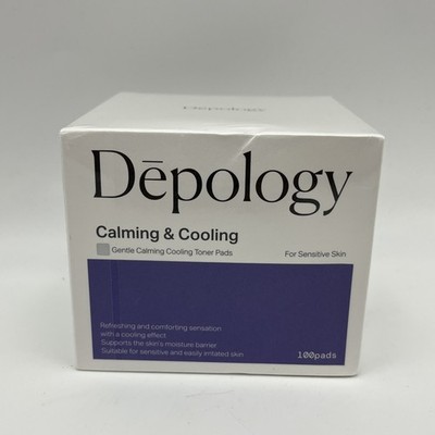 Calming & Cooling Pads Instant Soothing for Sensitive, Red Skin - Depology