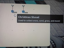 Roblox Islands 2k Christmas Shovels