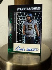 DEVIN CARTER Leaf Futures Green Auto /25 Florida State WR