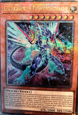 yugioh Galaxieaugen-Photonendrache RA04-DE008 Quarter Century Secret Rare