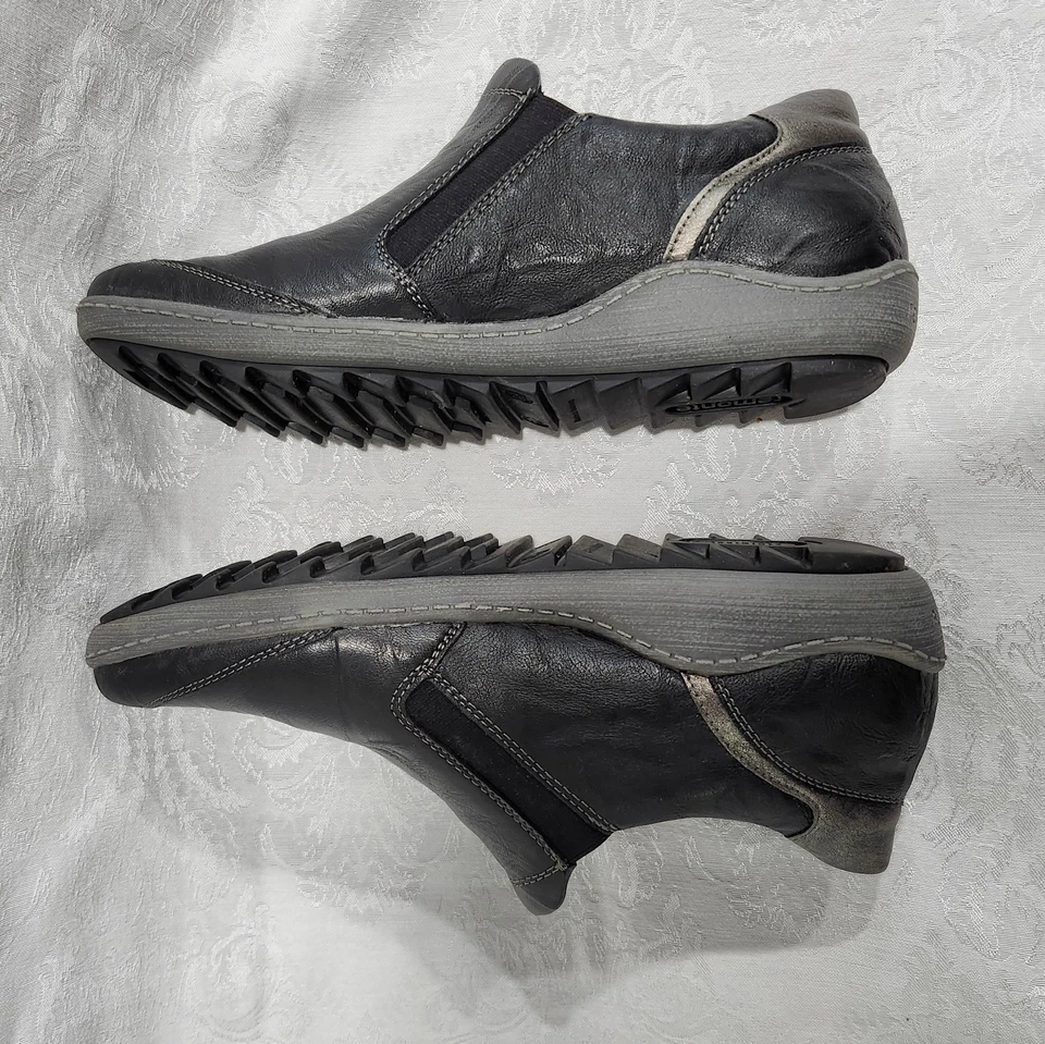 Zapatos sin cordones Remonte Zigshu Slip Tex para mujer 8/38 de cuero negro R1428-03  Foto 2 de 4