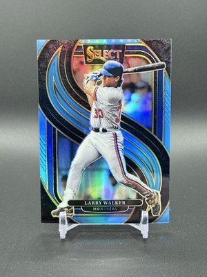 2025 Panini Select Baseball #182 Larry Walker Light Blue Prizm #043/199
