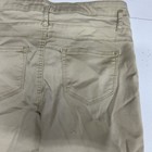 NOBO Women/Junior Size 11 Mid Rise Skinny Tan Khaki Stretch 3-Button Jeans — photo 9