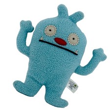 UglyDoll Little Uglys Fishy 8" green/blue plush 2013 Collectible