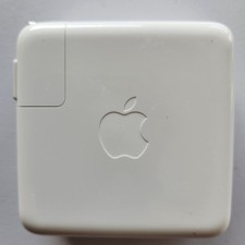 Apple A1718, 61W USB-C Power Adapter Charger for MacBook Pro 13, White
