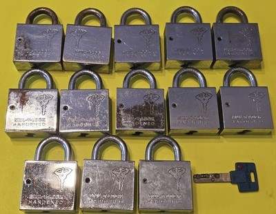 MUL T LOCK HIGH SECURITY PADLOCK LOT LOCKSMITH HANDYMAN SHOP LOCKSPORT 13 TOTAL