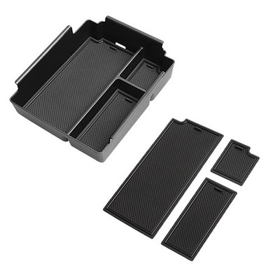 For BYD Shark 2024 2025 Car Armrest Storage Box Organizer Case Central Tray
