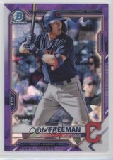 2021 Bowman Sapphire Edition Purple Refractor 13/20 Tyler Freeman #BCP-119 0s9t