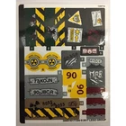 Lego Sticker Sheet for Set 76078 (30697) Inv. 551