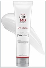 Elta MD UV SHEER Face  Body Sunscreen 3oz SPF 50 New in Box