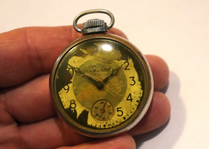 New Haven Cascade Hiking Pocket Watch * Caratunk - Pierce Pond Maine