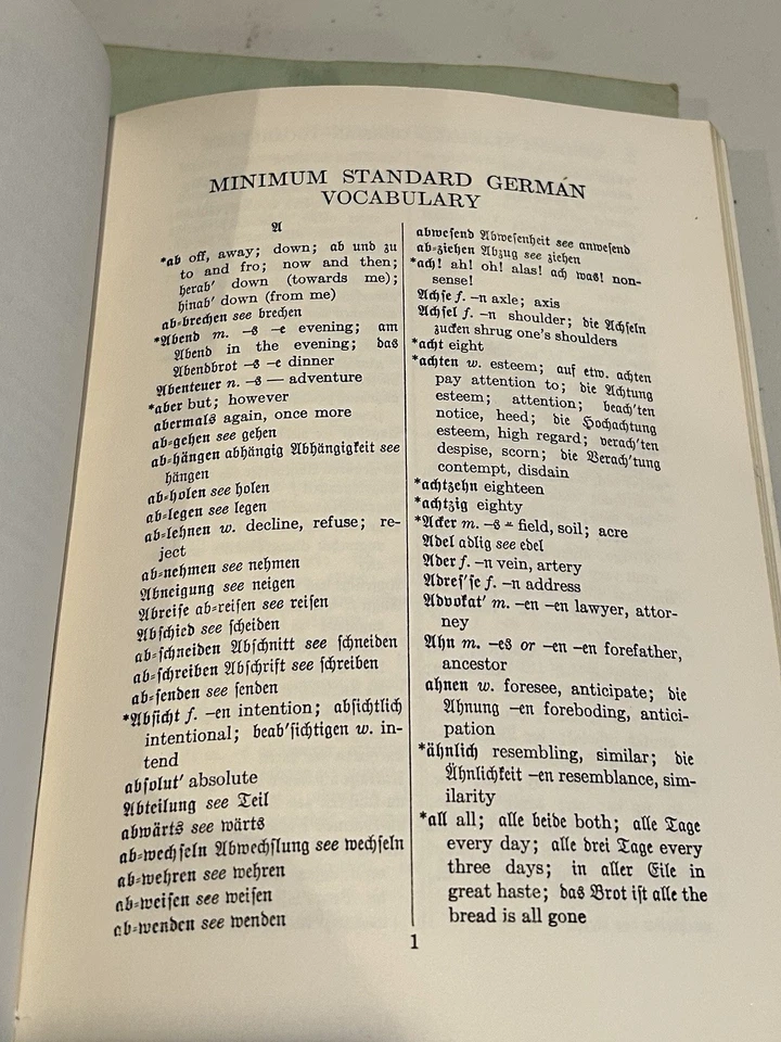 German Language Leerning Books Soft Cover Vocabulary Conversation Vtg - Image 4 of 4