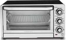 Cuisinart TOB-40N Classic Toaster Oven Broiler Brushed Stainless Steel 1800W