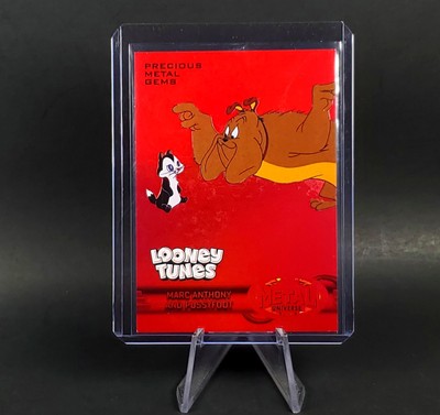 Marc Anthony Pussyfoot Red PMG /100 2024 Fleer Retro Looney Tunes Metal Universe