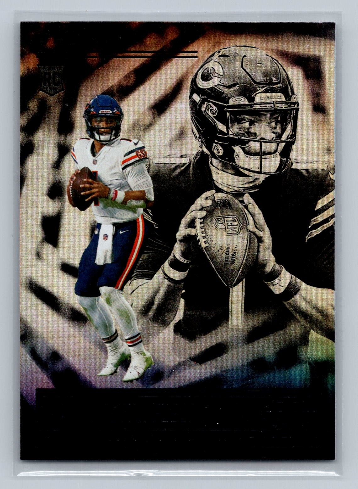 2021 Panini Illusions #62 Justin Fields Rookie
