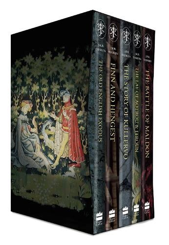 J. R. R. Tolkien Unisex Myths And Legends 5 Books Collection Box Set - Fiction -Hardcover, The Battle Of Maldon, Finn And Hengest - Image 2