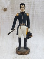 GENERAL Andrew Jackson US HERO WAR 1812 Painted Metal Figure 4.5  