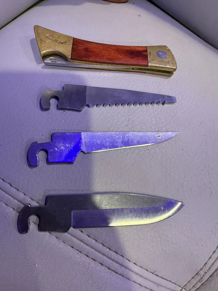 Case XX Changer ~ Muti Blade ~ Rosewood ~ Bainha ~ 3 lâminas - Imagem 2 de 4