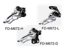 SHIMANO SLX UMWERFER FD-M672-H FD-M672-L FD-M...