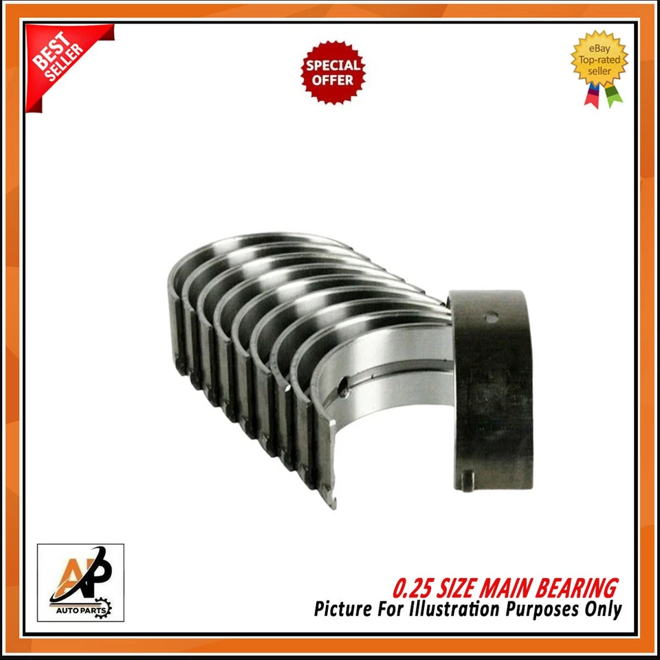 FITS CEE'D SPORTSWAGON 1.4 PETROL 0.25 SIZE MAIN BEARING G4FA, G4FC, G4FD - Image 2 of 2