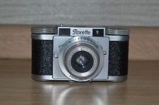 Braun Paxette 35mm Film Camera w/Staeble Kataplast 45mm f/2.8 Lens  Case