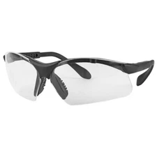 Radians Revelation Shooting Glasses Black Frame Clear Lens - RV0110CS