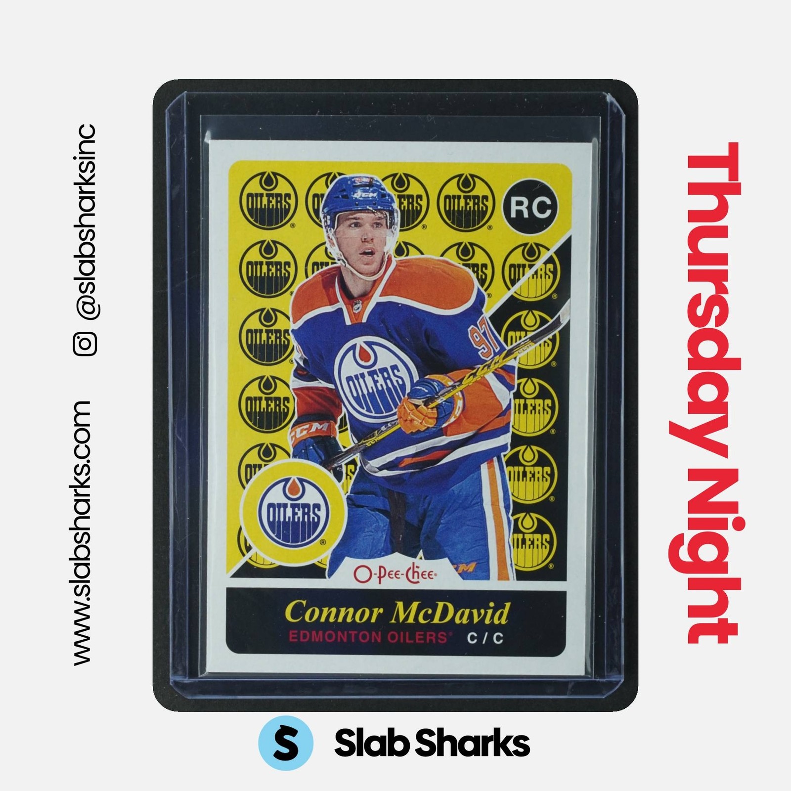 2015-16 UPPER DECK #U11 CONNOR MCDAVID O-PEE-CHEE UPDATE RETRO RC ROOKIE