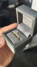 Berry’s jewellers 18ct Gold Platinum Marquise Diamond Ring 1.28ct bought £8.500