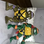 4 Large 1989 Playmates Giant Size TMNT 13" Figures Teenage Mutant Ninja Turtles