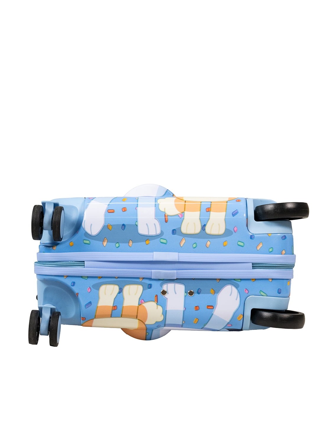 Kid's BBC Bluey Bingo Character Ride On Scooter Hardside Luggage for Boys 
