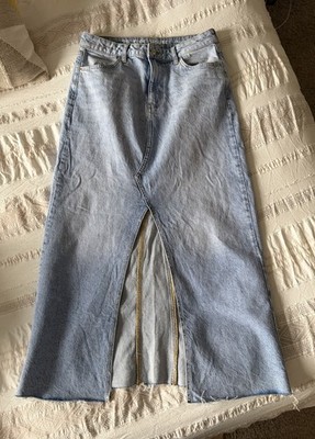 NWOT CLOCKHOUSE Denim Maxi Skirt, EU Size 38 (US Size 8)