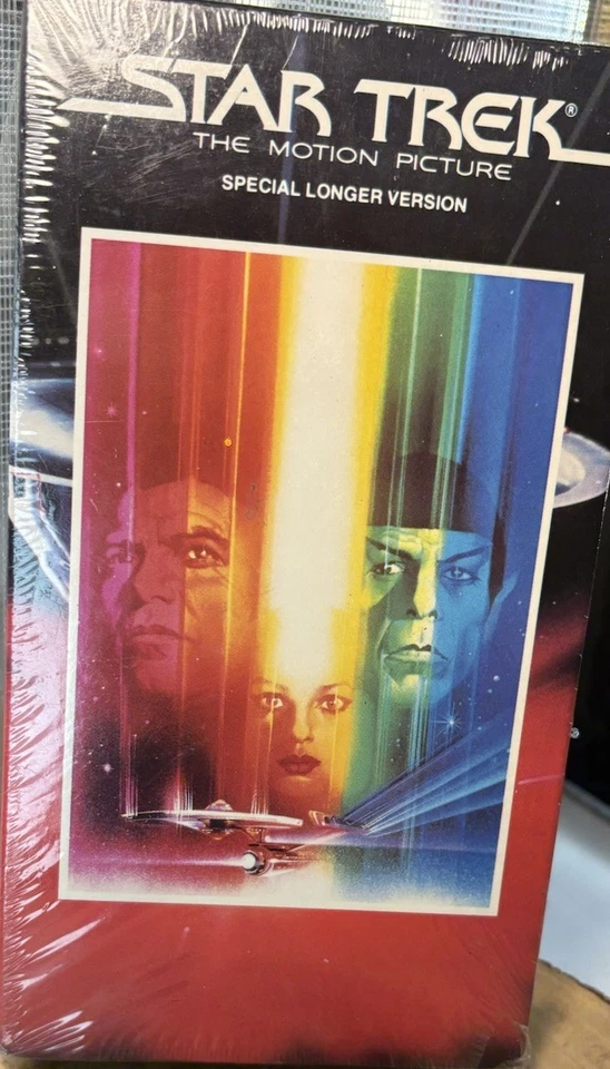 STAR TREK: THE MOVIE (VHS, 1980) SPECIAL LONG VERSION SEALED PARAMOUNT WATERMARK - Image 3 of 4