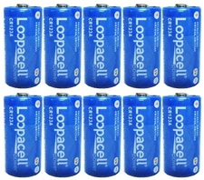 CR123A 123 3V Lithium 10 Batteries