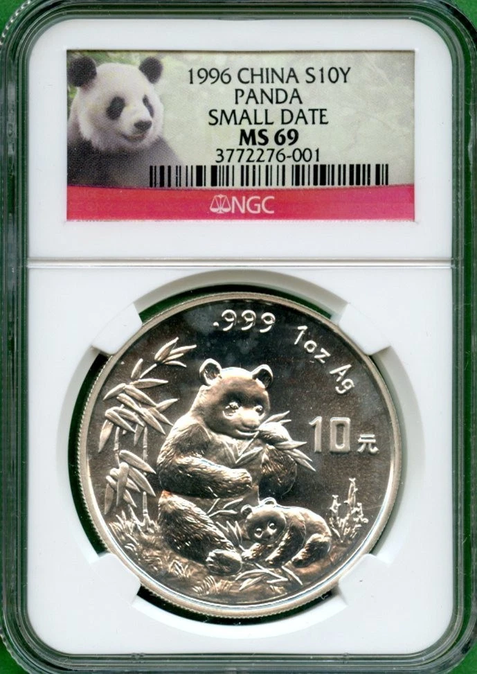 Chinese Panda NGC Grade MS 69 1 oz Precious Metal Content per Unit