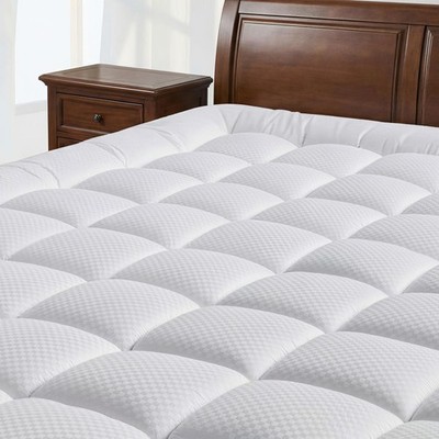 Bahalden Queen Size Quilted Fitted Mattress Pad with Deep Pocket 8-21'' - Cool...