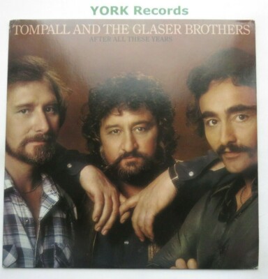 TOMPALL & THE GLASER BROTHERS - After All These Years - Ex Con LP Record Elektra