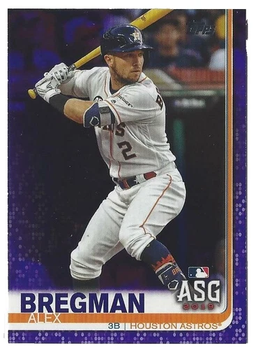 Topps Alex Bregman Baseball 2019 Season Sports Trading Cards & Accessories
