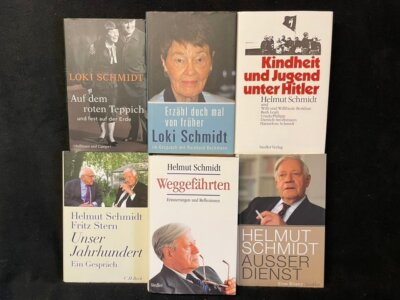 SAMMLUNG PAKET - 11 x HELMUT + LOKI SCHMIDT - Erinnerungen, Jugend u.v.a.