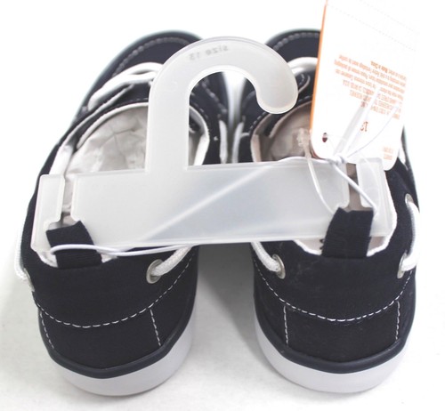 Zapatos de barco sin cordones de lona azul marino Gymboree para niños talla 1 sin caja - Imagen 5 de 5