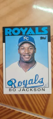 🔥🔥🔥 1986 Topps  Bo Jackson Rookie Card #50T 